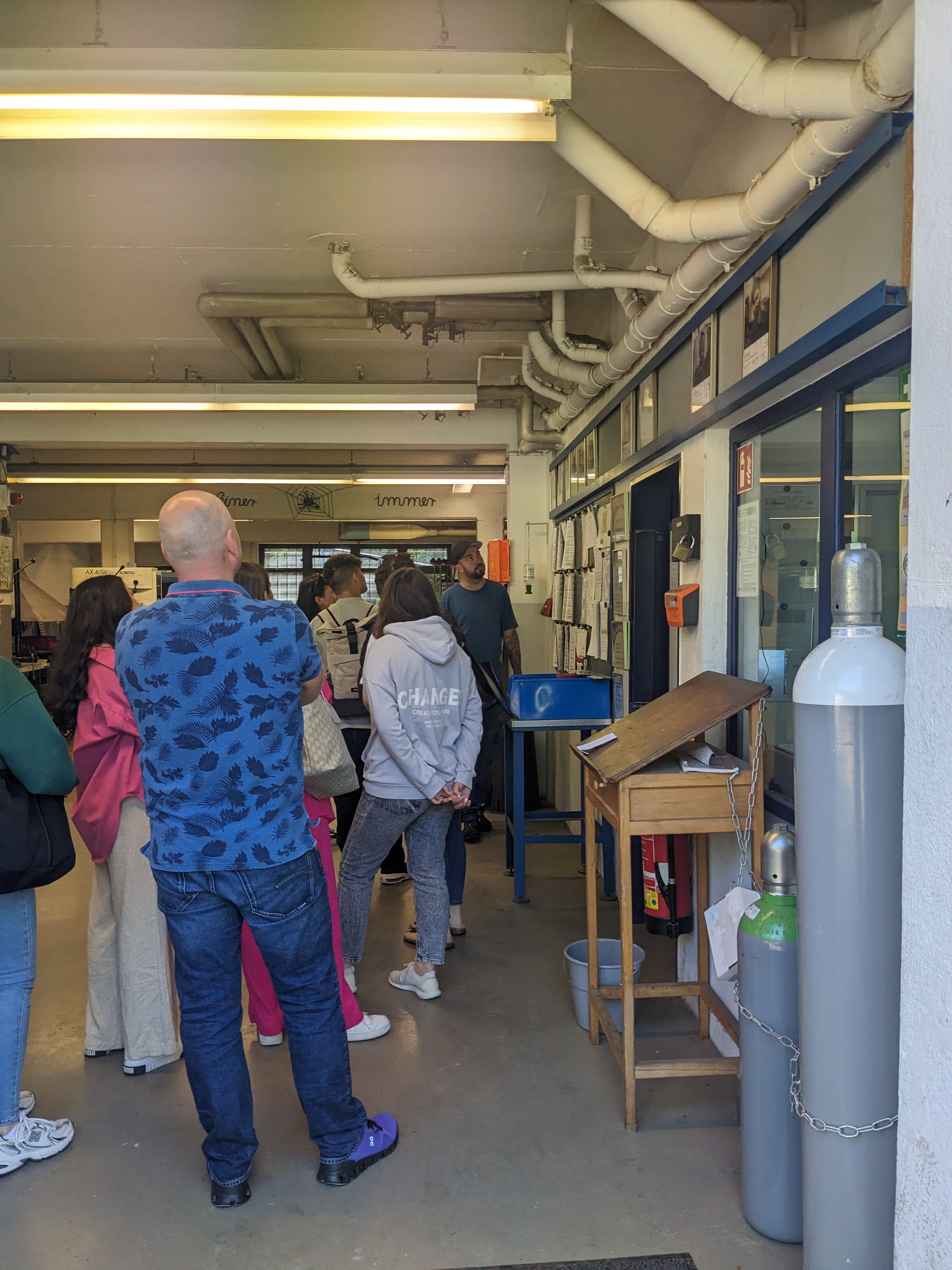 Besuch Gewerk Metallbau