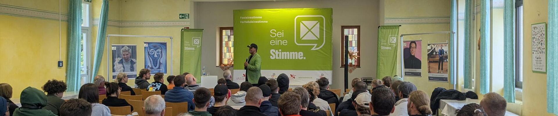 SEi eine Stimme