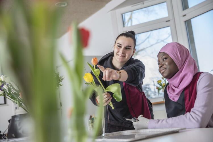 Unsere Auzubildenden in Action!