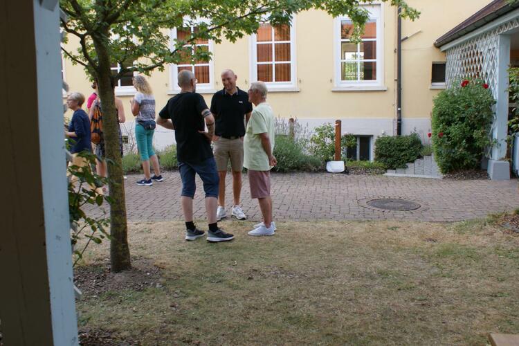 Mitarbeiter beim Mitarbeiter u. Jubilarefest