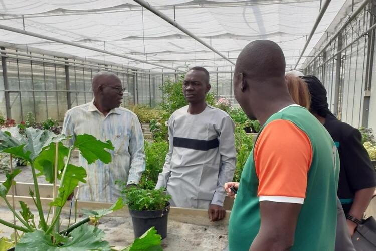 Delegation aus Burkina Faso