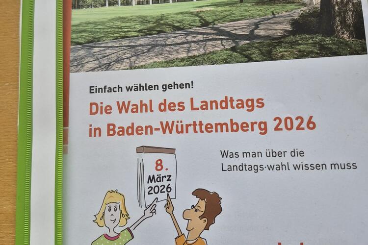 Heft zum Thema Landtagswahl in Baden Bürttemberg